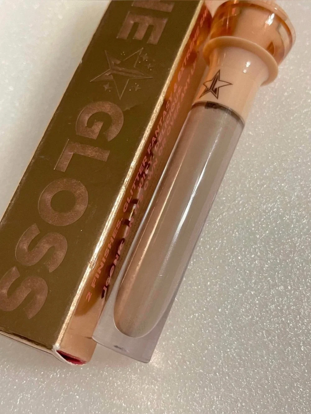 Jeffree Star The Liquid Lip Gloss in Silk Rope - Nude Beige Shine